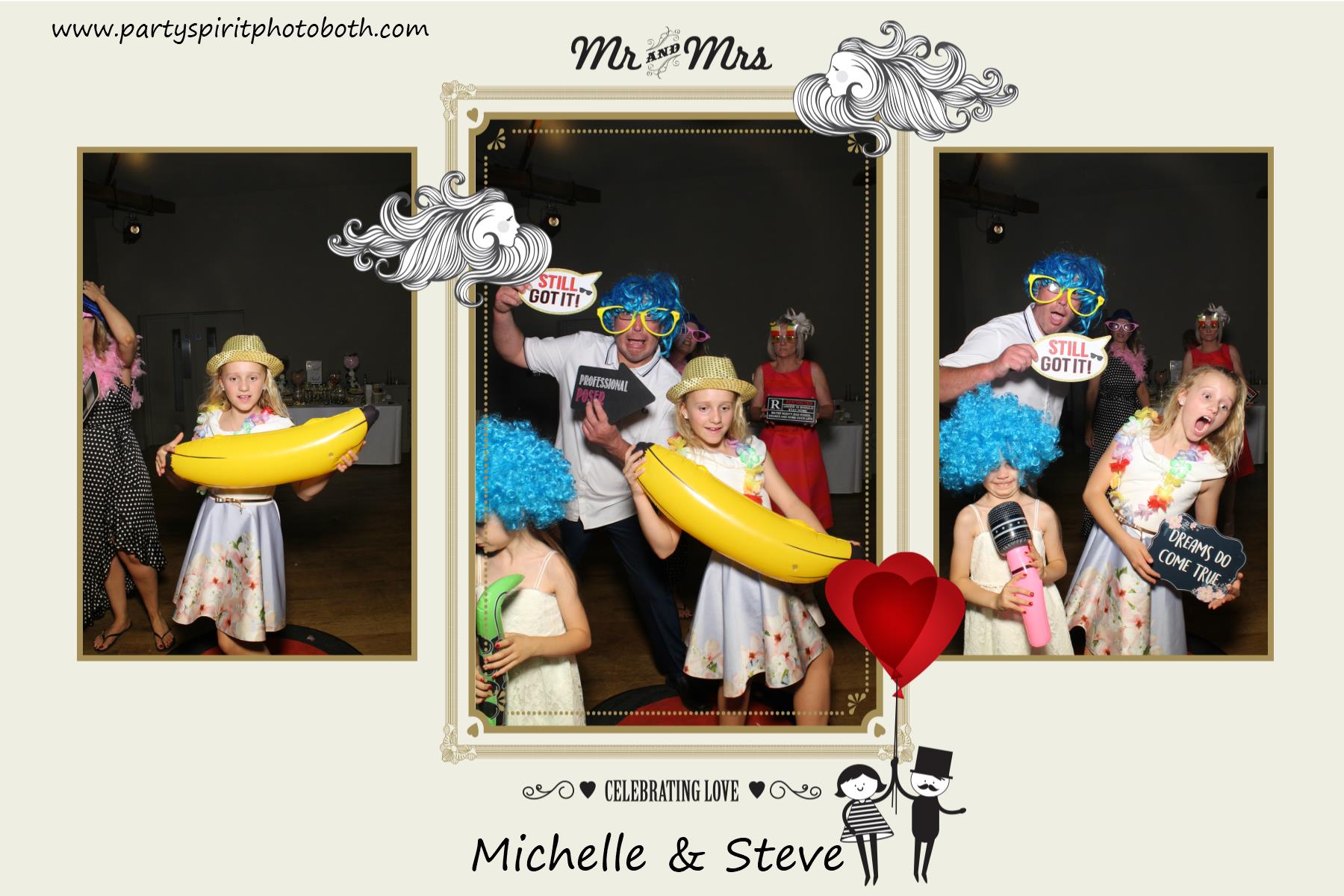 Michelle & Steve Wedding | View more photos from the event at gallery.partyspiritphotobooth.com/u/PartySpiritPhotoBooth/Michelle-Steve-Wedding